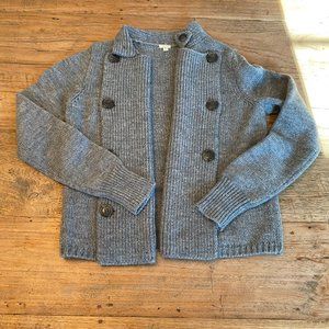 J.Crew Small Gray Cardigan Sweater